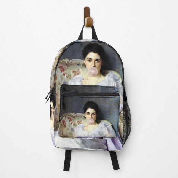 Item preview, John Singer Sargent: Lady Agnew of Lochnaw with Bubblegum | Classical Painting Parody designed and sold by UnhingedBird.