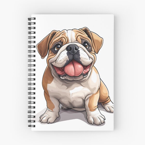 Item preview, Adorable English Bulldog - Realistic Dog Art 15 designed and sold by SteadyRolling.
