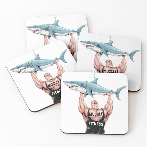 Item preview, Shark Lifter – Ultimate Muscle Power designed and sold by SalahuTheBoss.