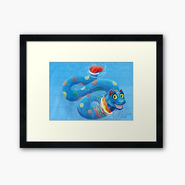 Item preview, Colourful pool serpent designed and sold by Billy-the-Kit.