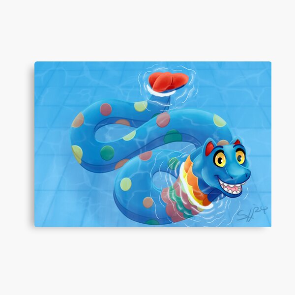 Item preview, Colourful pool serpent designed and sold by Billy-the-Kit.