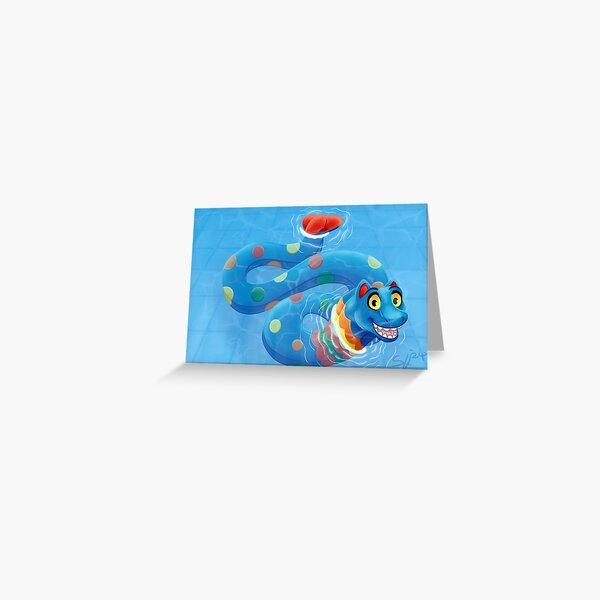 Item preview, Colourful pool serpent designed and sold by Billy-the-Kit.