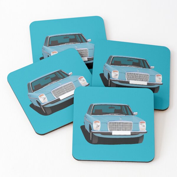 Item preview, Classic MBW115 car from Germany - blue designed and sold by knappidesign.