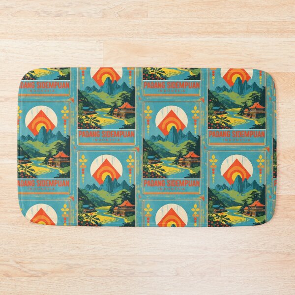 Item preview, Padang Sidempuan Indonesia Vintage Travel Tourism designed and sold by TravelersGems.