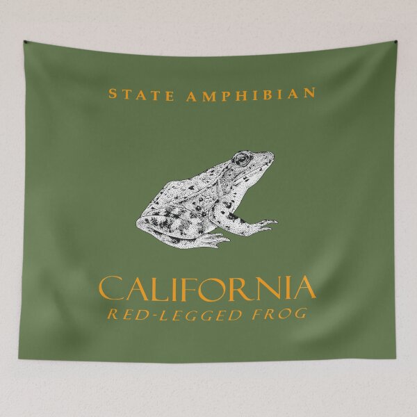 Item preview, California Territory Amphibian The Red-legged Frog designed and sold by taiche.