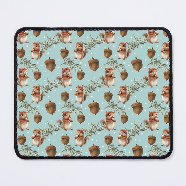 Item preview, Squirel and hazel nut pattern designed and sold by Topmel.