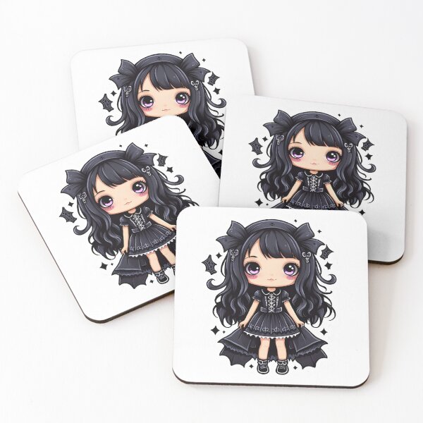 Item preview, Kawaii Gothic Girl designed and sold by RedHearts76.