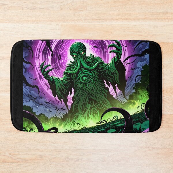 Item preview, Cthulhu the evil all seeing Eldritch Lovecraftian God Anime Manga style art designed and sold by Vintage Designs +.