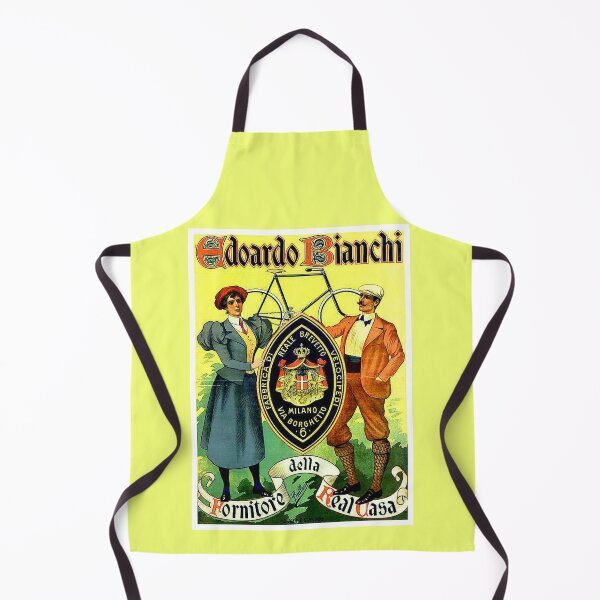 Item preview, Bicycle Advertising : Vintage Edoardo Bianchi Milano Italy Print designed and sold by posterbobs.