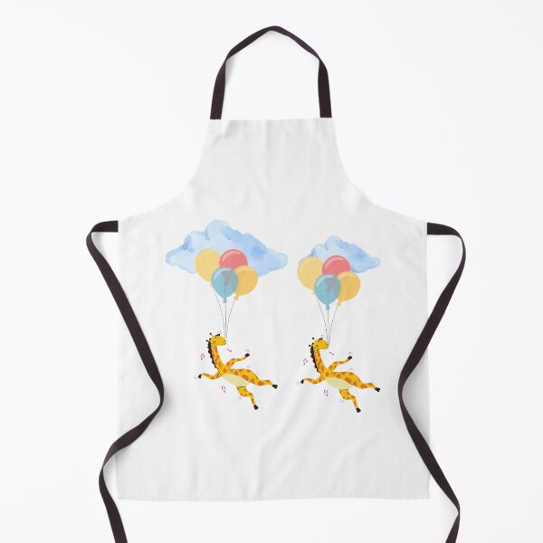 Item preview, Floating Giraffes – Whimsical Balloon Ride designed and sold by KA-Design-Art.