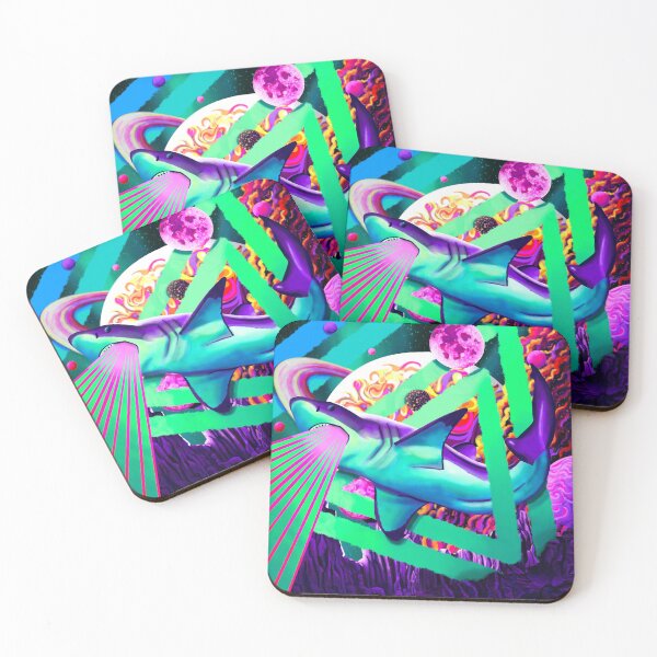 Item preview, Laser Shark in Space designed and sold by Joanne Neubauer.