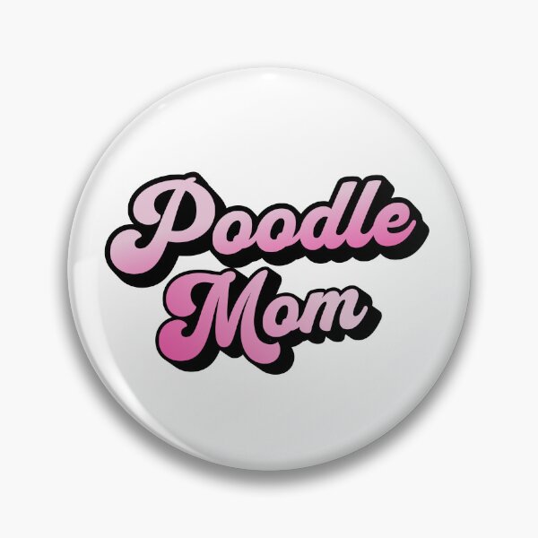Item preview, Poodle Mom Retro Vintage Summer Gift designed and sold by Guarddogdrive.