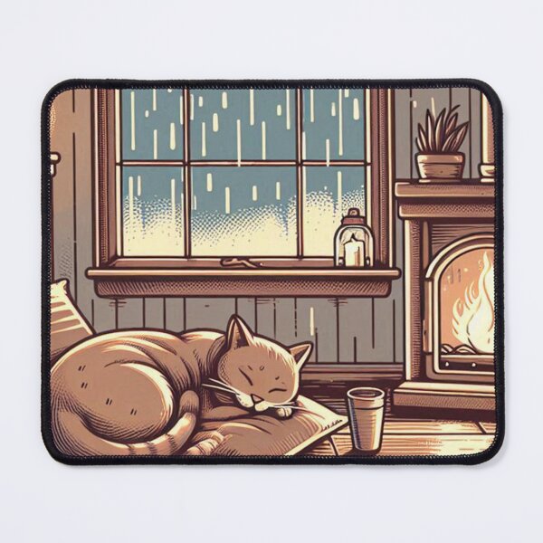 Item preview, Warm Whiskers & Coffee Bliss designed and sold by Meemaart.