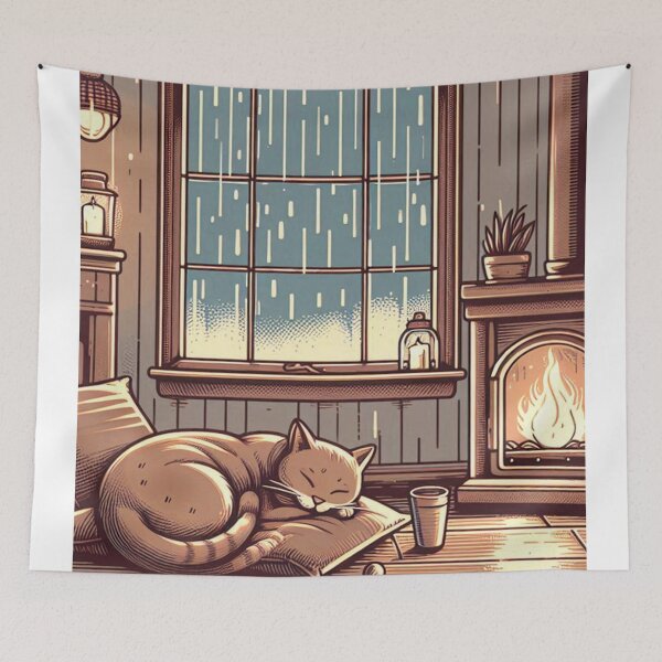Item preview, Warm Whiskers & Coffee Bliss designed and sold by Meemaart.