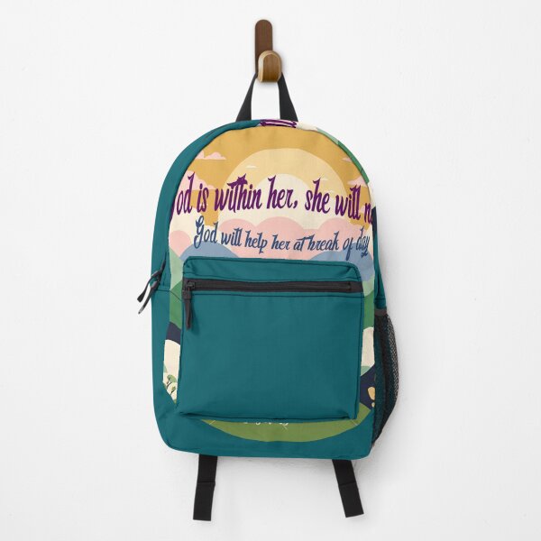 Item preview, God is Withing Her Psalms 46:5 designed and sold by BlessedHandsDesigns.