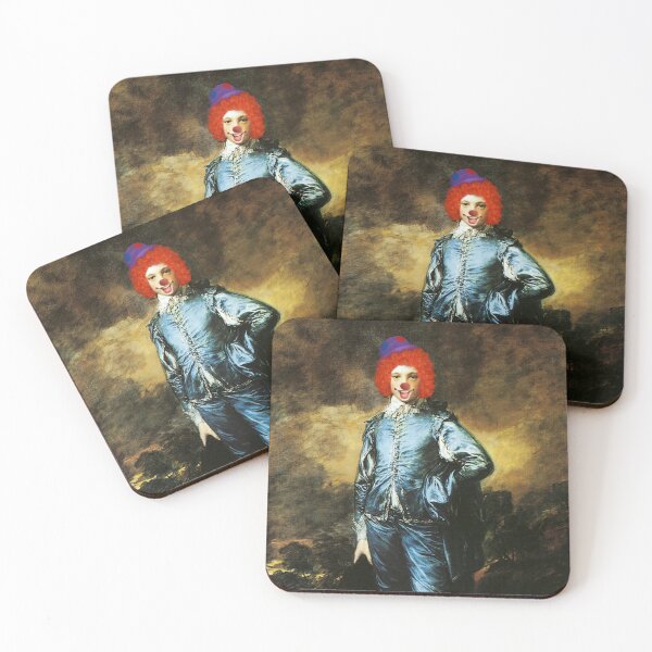 Item preview, Thomas Gainsborough: The Blue (Clown) Boy | Classical Painting Parody designed and sold by UnhingedBird.