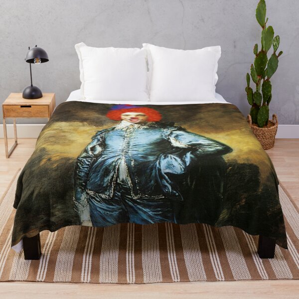Item preview, Thomas Gainsborough: The Blue (Clown) Boy | Classical Painting Parody designed and sold by UnhingedBird.