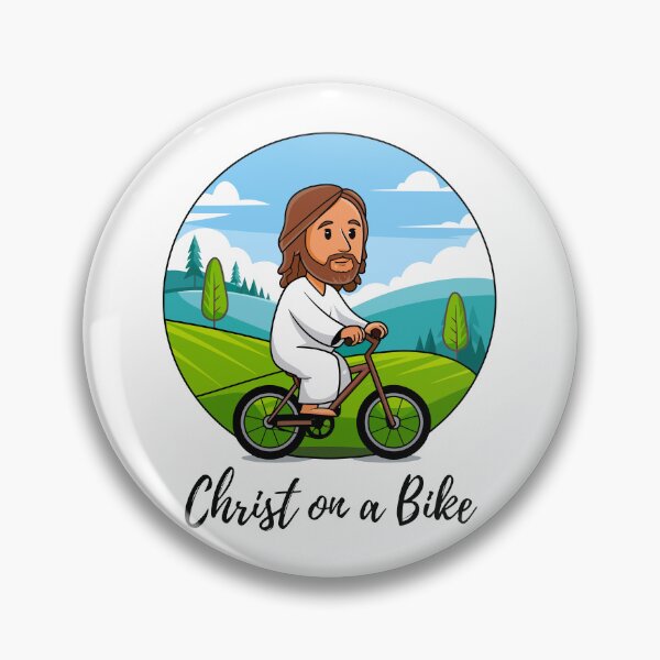 Item preview, Christ On A Bike designed and sold by Angry Swan Designs.