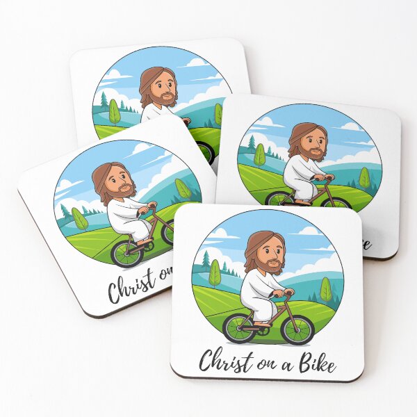 Item preview, Christ On A Bike designed and sold by Angry Swan Designs.