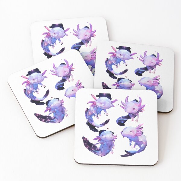 Item preview, Four axolotls designed and sold by SMARTKIT  DESIGNAGENCY.