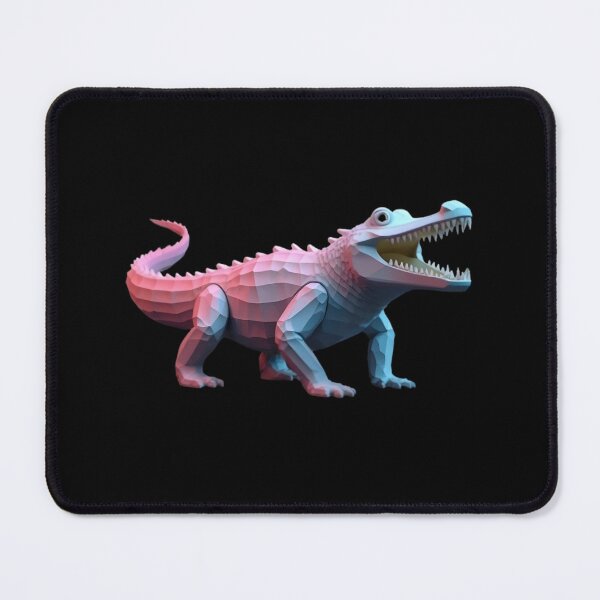 Item preview, Crocodile Pixel 3D Computer Graphic designed and sold by macadolie.