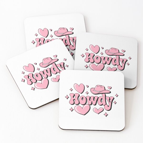 Item preview, Howdy! Pink Howdy Cowboy Hat designed and sold by PMCreative.