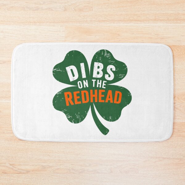 Item preview, Dibs On The Redhead designed and sold by Angry Swan Designs.