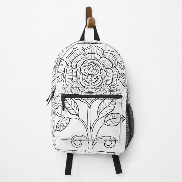 Item preview, Flower Design #40 Coloring Page Pattern designed and sold by DavidColoring.