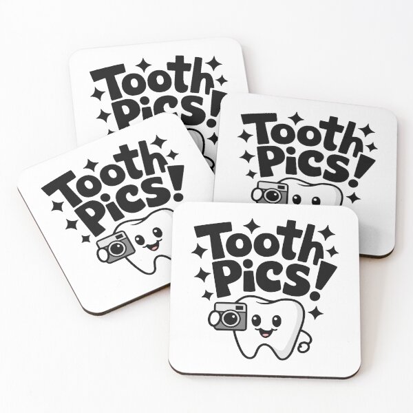Item preview, Tooth Pics! Cute Dentistry Photography Pun designed and sold by PMCreative.