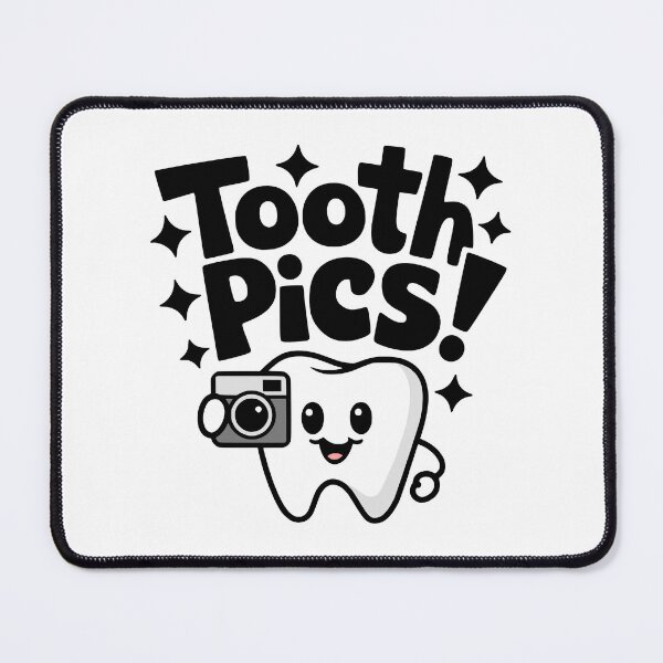 Item preview, Tooth Pics! Cute Dentistry Photography Pun designed and sold by PMCreative.