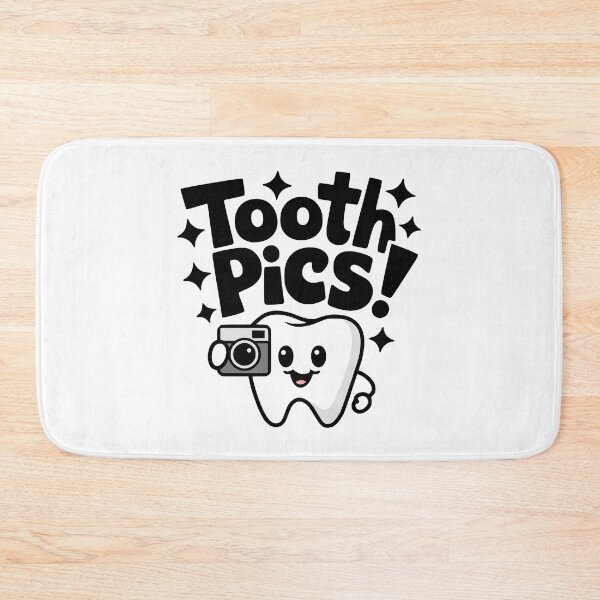Item preview, Tooth Pics! Cute Dentistry Photography Pun designed and sold by PMCreative.