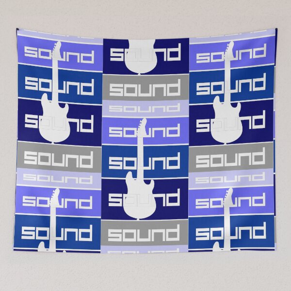 Item preview, ELECTRIC GUITAR SOUND BLUE designed and sold by Imagenjc03.