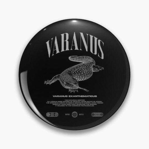 Item preview, Savannah Monitor Modern Streetwear Reptile Keeper designed and sold by JRRTs.