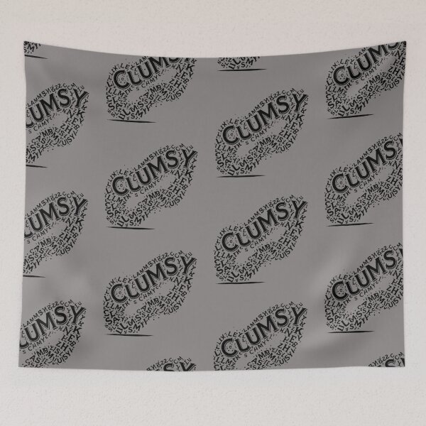 Item preview, Clumsy Typography - Tipping Over in Style designed and sold by Desireehaz.