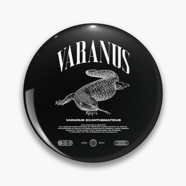 Item preview, Savannah Monitor Modern Streetwear Reptile Keeper designed and sold by JRRTs.