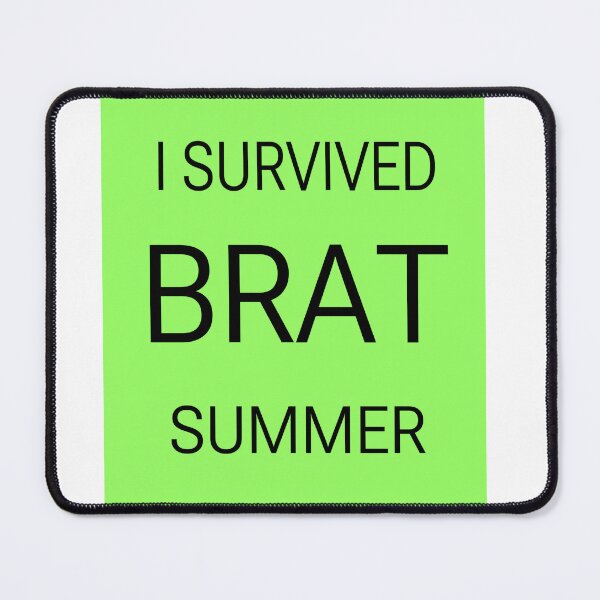 Item preview, I Survived Brat Summer Graphic Tee designed and sold by ConTeeVersial.