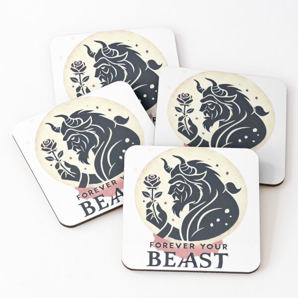 Item preview, Forever Your Beast - Minimalist Beauty & the Beast Valentine designed and sold by Mamokhy.