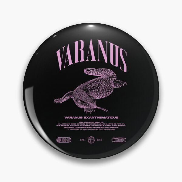 Item preview, Savannah Monitor Modern Streetwear Reptile Keeper designed and sold by JRRTs.