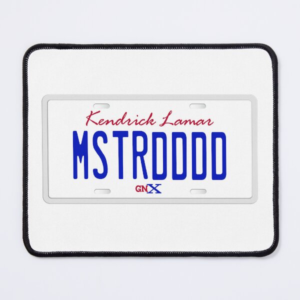 Item preview, Mustard License Plate designed and sold by FreshBatchCo.