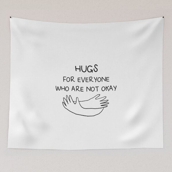 Item preview, Hugs for everyone who are not okay designed and sold by llMs-pll.