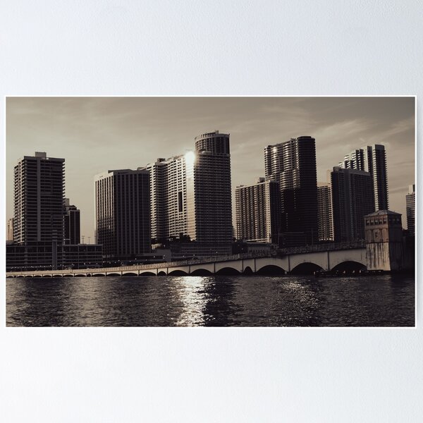Item preview, Miami Skyline designed and sold by Greyson Harper .