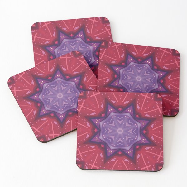 Item preview, Pattern 10 from Dices (Heart, Petal, Red, Purple) designed and sold by Hyraxisz.