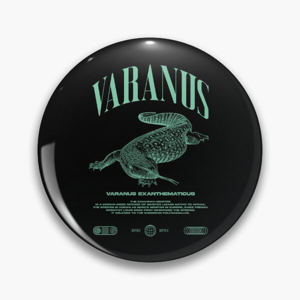 Item preview, Savannah Monitor Modern Streetwear Reptile Keeper designed and sold by JRRTs.