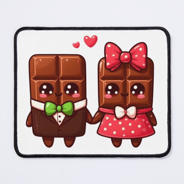 Item preview, Chocolate Pair in love designed and sold by Marshcherokee.