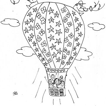 Artwork thumbnail, Up Up & Away by fred rosenthal