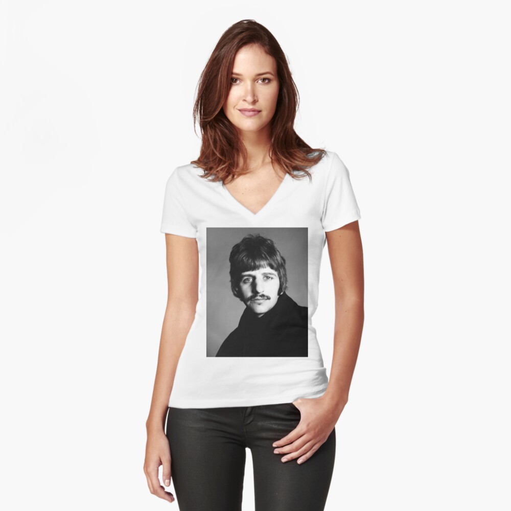 Item preview, Fitted V-Neck T-Shirt designed and sold by SummerlandsArt.