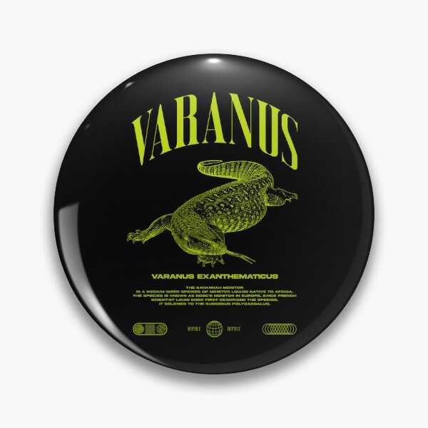 Item preview, Savannah Monitor Modern Streetwear Reptile Keeper designed and sold by JRRTs.