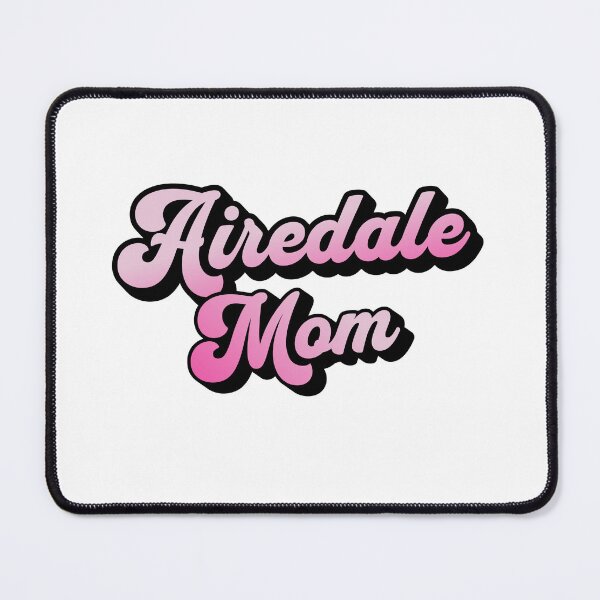 Item preview, Airedale Mom Retro Vintage Summer Gift designed and sold by Guarddogdrive.