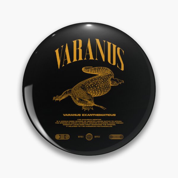 Item preview, Savannah Monitor Modern Streetwear Reptile Keeper designed and sold by JRRTs.
