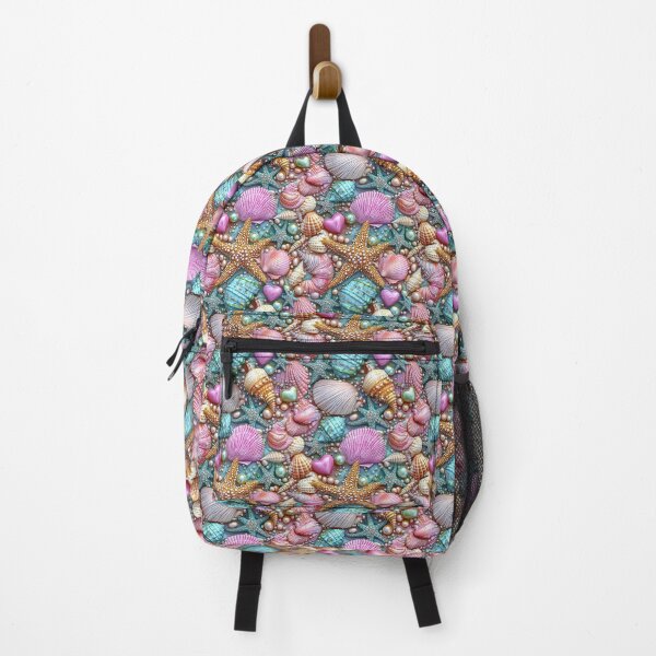 Item preview, Beach-inspired pattern with artistic sea elements designed and sold by Piotrek0001.